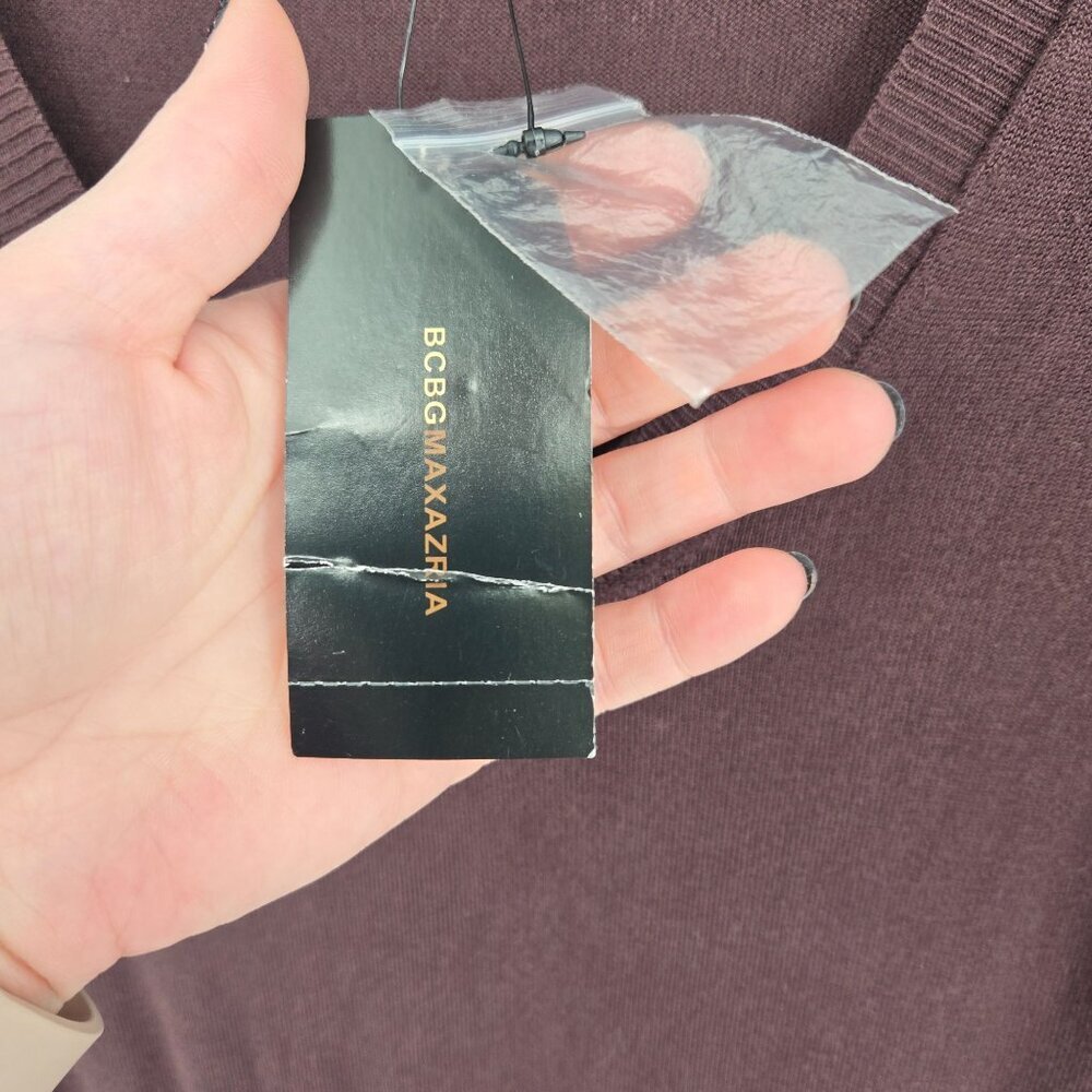 Bcbg maxazria womens small java brown long sleeve… - image 6